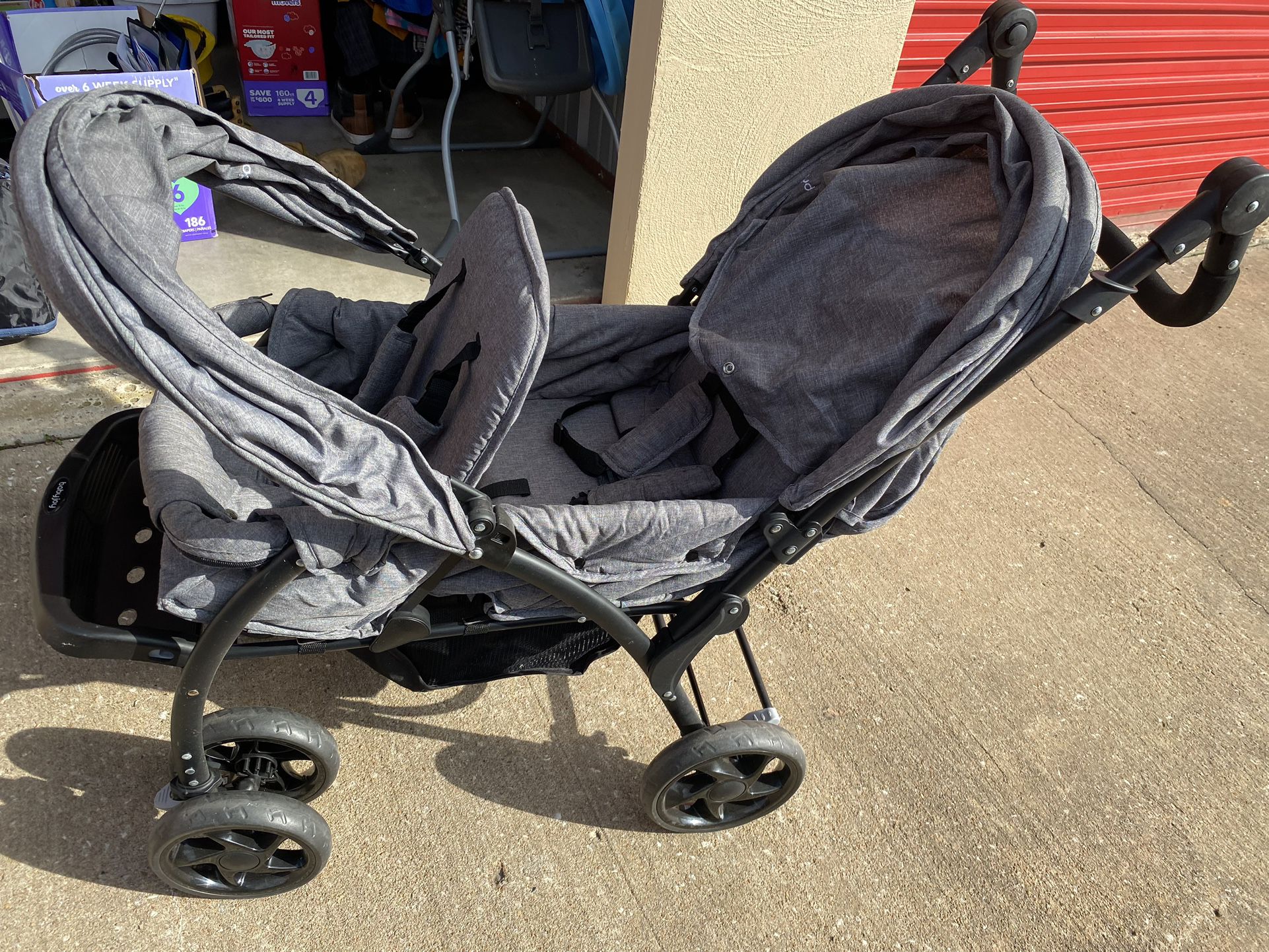 TWO BABY SEAT STROLLER