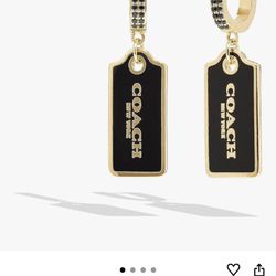 Brand New Unopened Coach Earrings