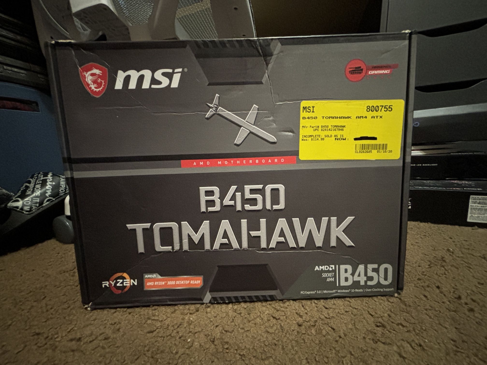 MSI B450 Tomahawk