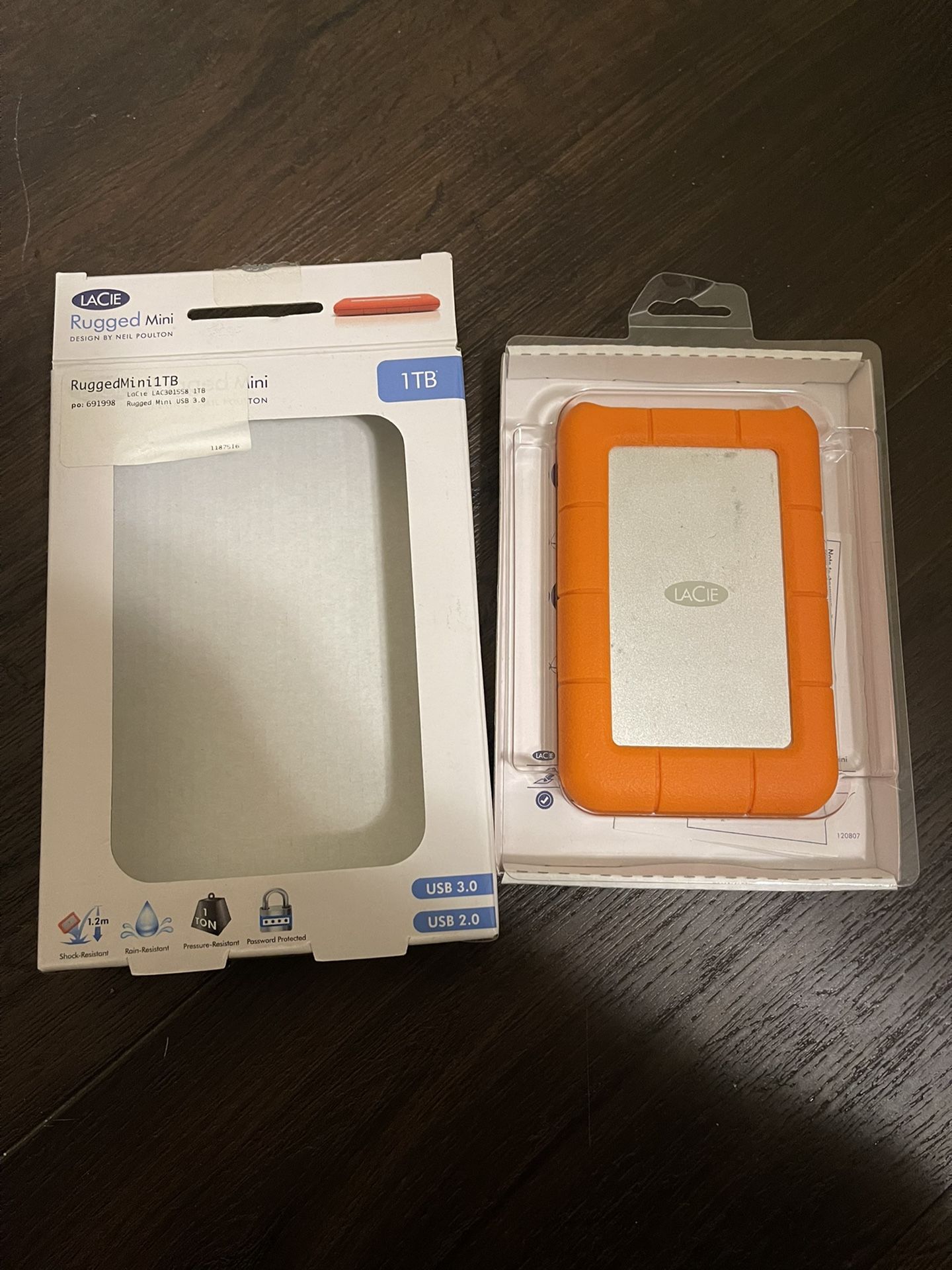 LaCie Rugged Mini 1TB