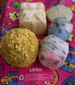 Lush Cosmetics bath products