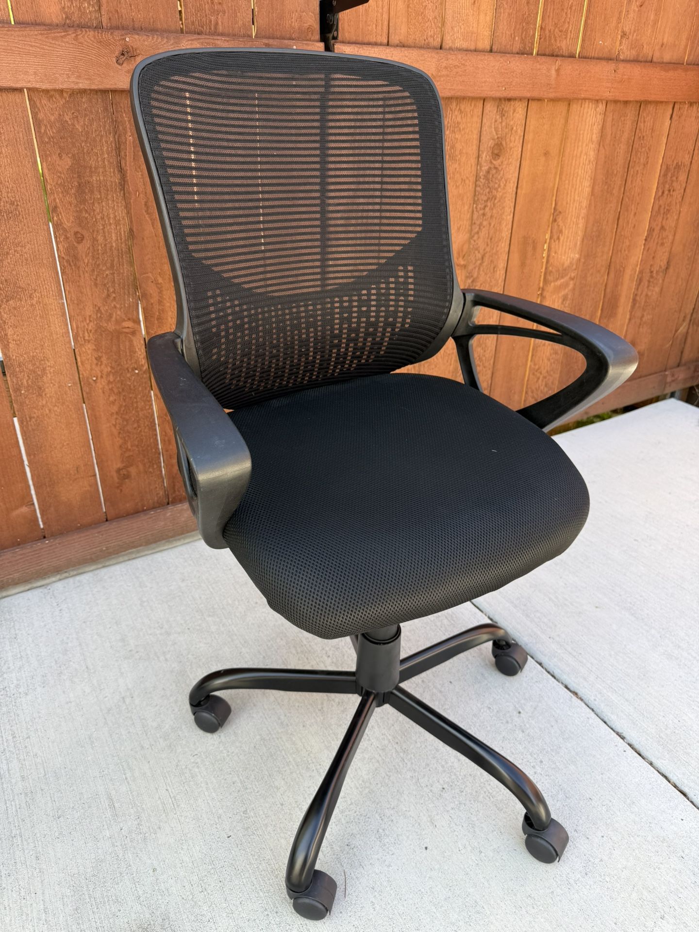 Office Chair, Desk Chairs Mesh Computer Desk Chair with Wheels Ergonomic Office Chair Height Adjustable Swivel Task Chair with Mid Back, Flip-up Arms