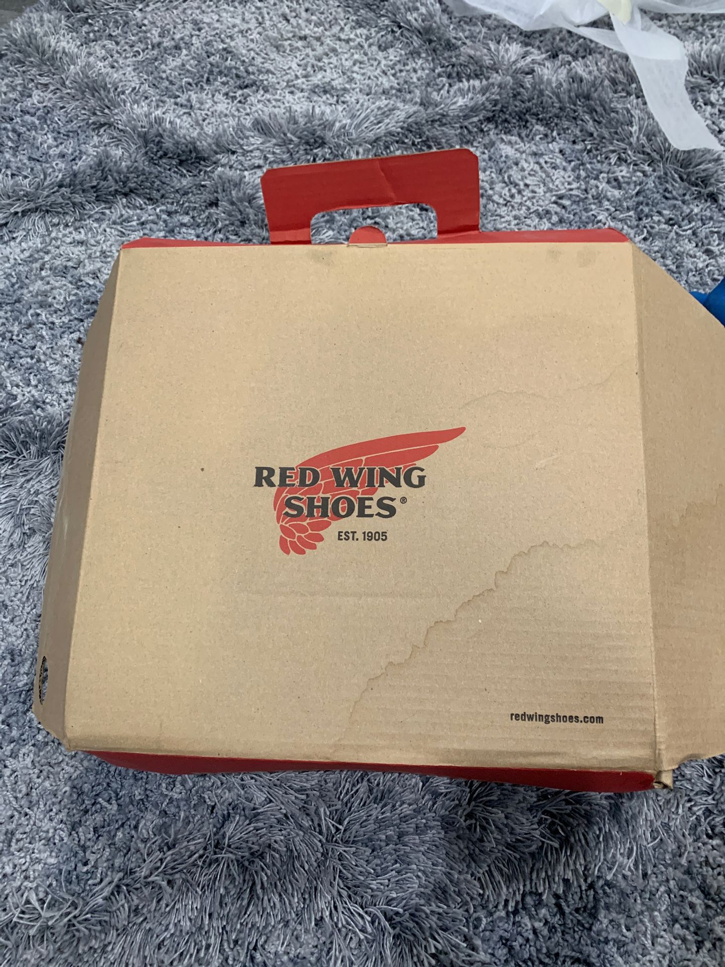 Red wing work boots size 12