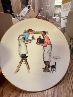 Norman Rockwell Collector Plate