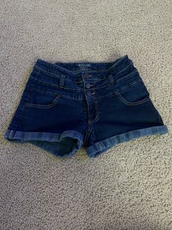 Mossimo navy blue denim shorts