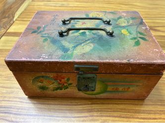 1920s Chinese Wood Safety Box