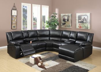 5pc Reclining sectional @Elegant Furniture