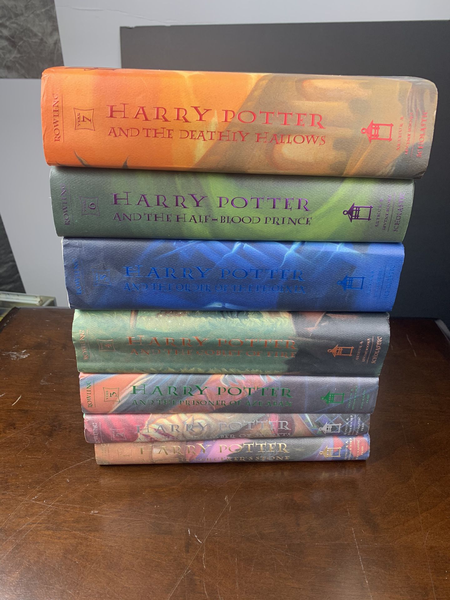 Harry potter hardcover books set 1-7 first ed.