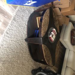 Rolling Marble Tv Stand 