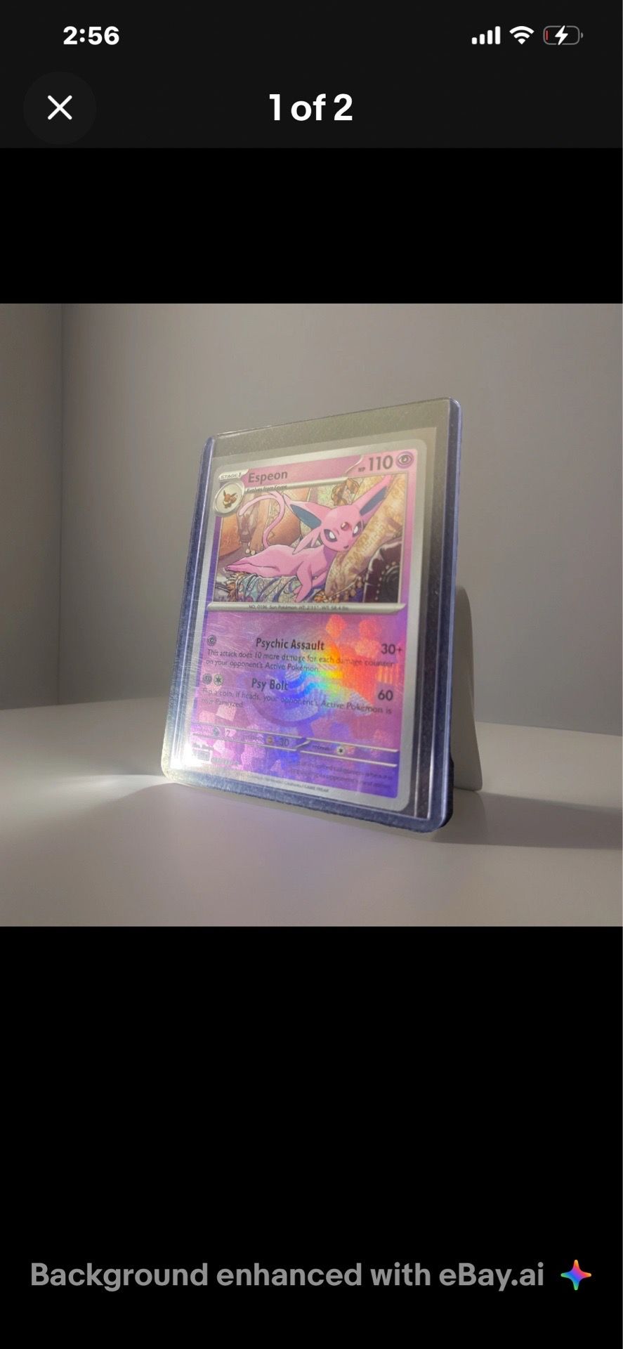 Espeon (Poke Ball Pattern) 033/131 Sv: Prismatic Evolutions Holo