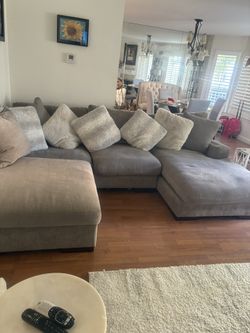 Couch With Ottoman