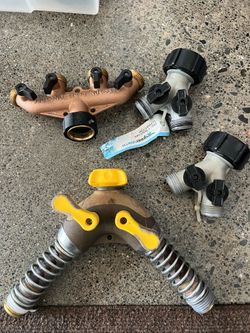 Sprinkler manifolds and split arms