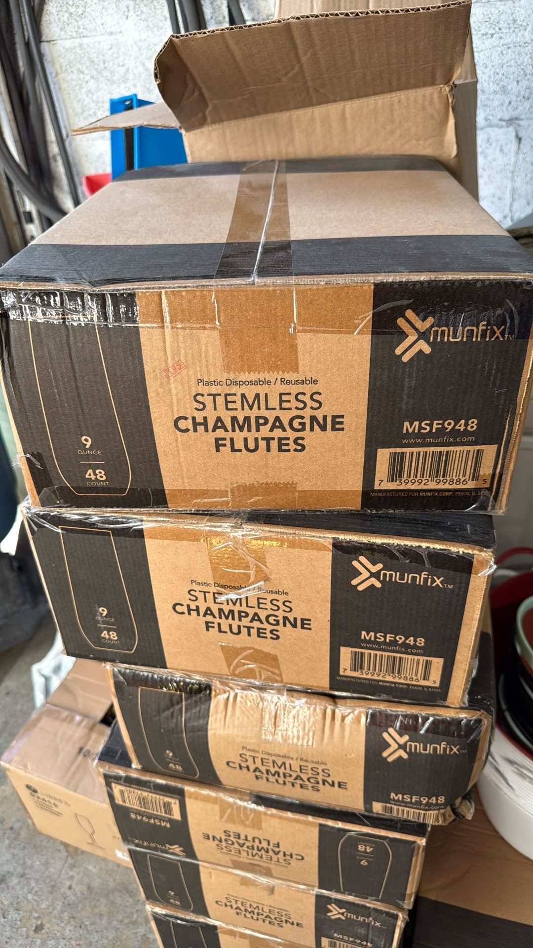Acrylic Champagne Flutes