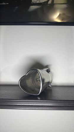 New Chrome Heart Shaped Exhaust Tip With A 3 Inch Opening