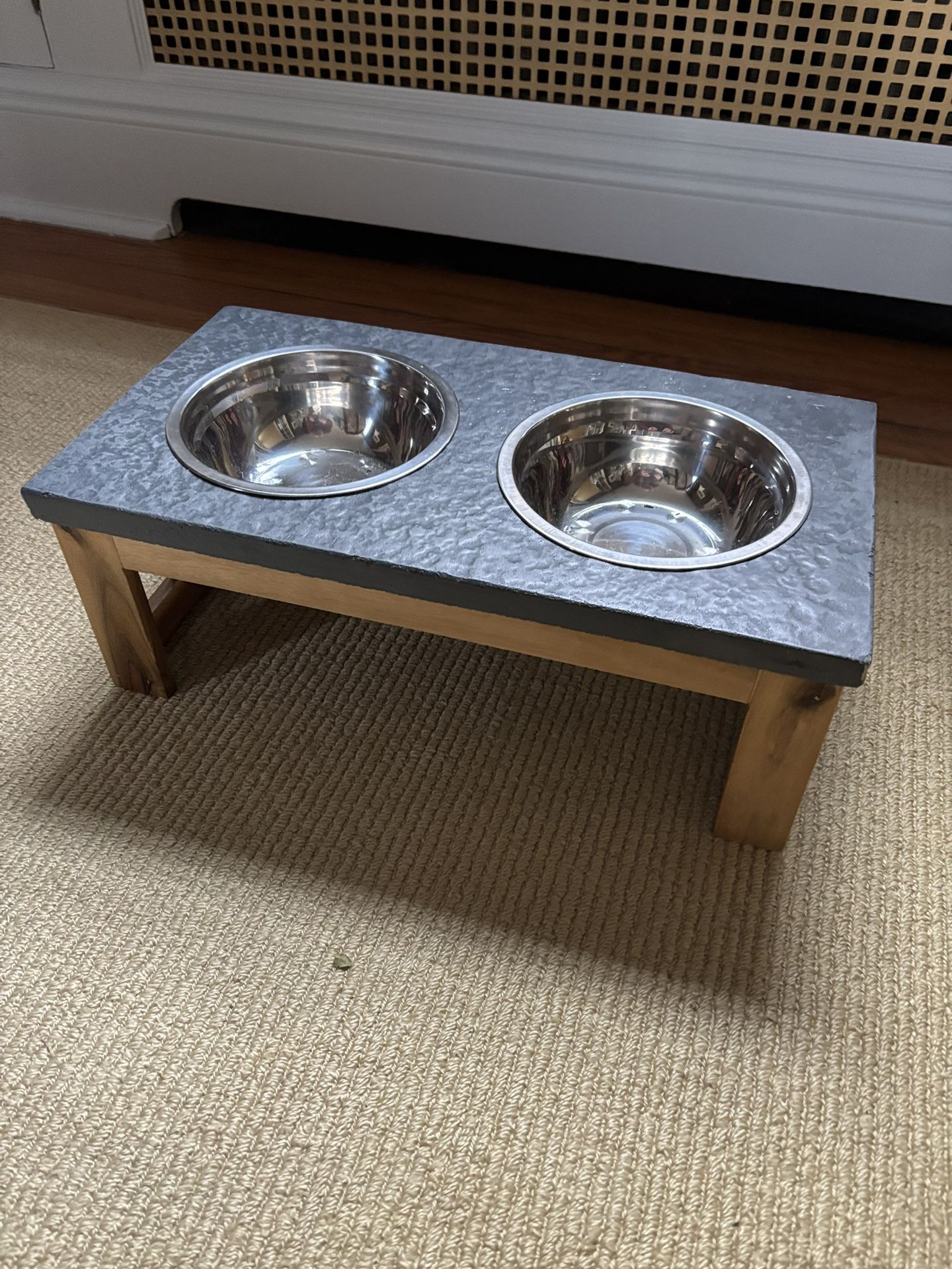 Elevated Double Dog Bowl