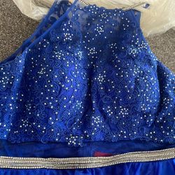 Royal Blue Dama dress