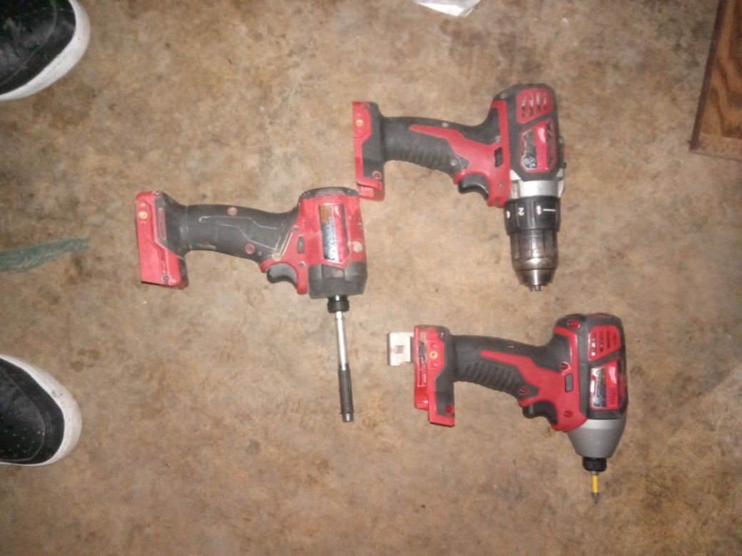 Milwaukee Impact And Drill
