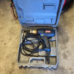 Ryobi Drill With Case