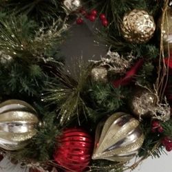 LARGE CHRISTMAS WREATH FOR DOOR