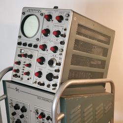 Tektronix 545A Oscilloscope, plus plug ins
