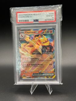 "2023 POKEMON MEW EN-151 #006 CHARIZARD ex "
