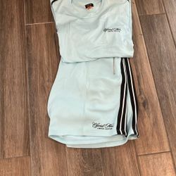 boohooMAN Short And Shirt Set