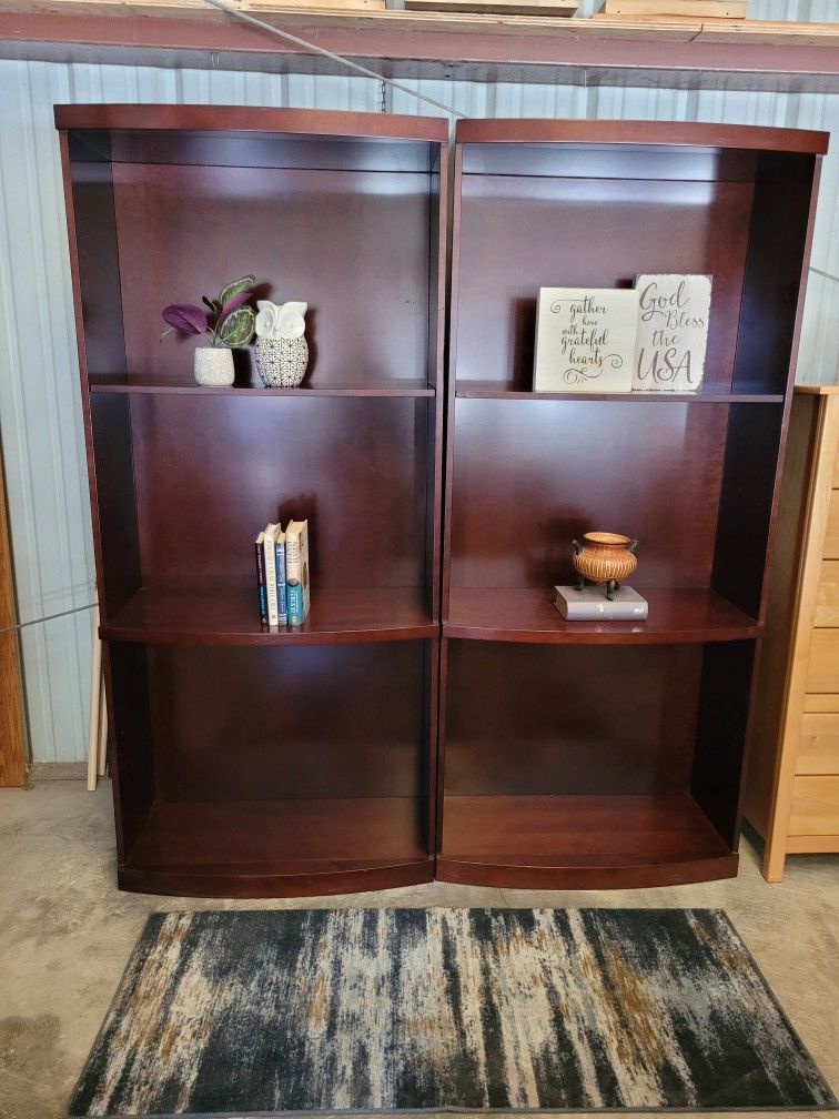 2 BOOKCASES $50 EACH