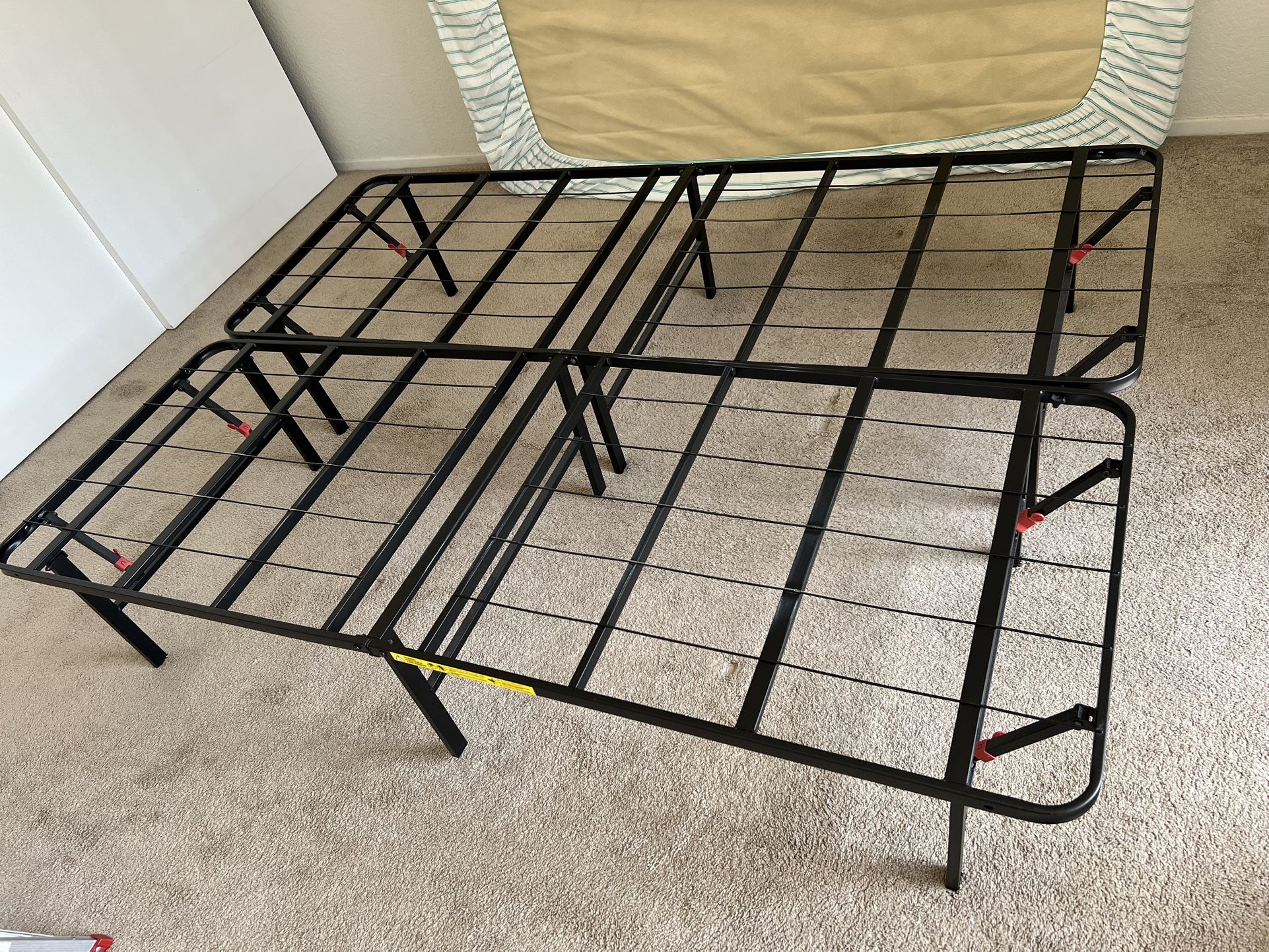 Foldable Full Size Bed Frame