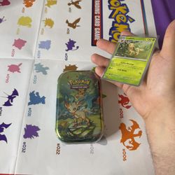 Pokemon Prismatic Tin Plus Promo Card