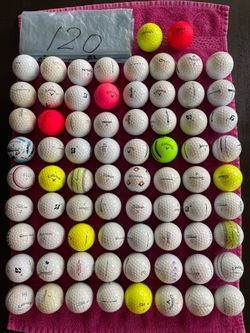 Batch#120 - 74 Premium & mixed highly playable GOLF balls