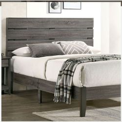 QUEEN BED FRAME MATTRES SOLD SEPARATELY NEW IN BOX ☎️ 1714586,2564