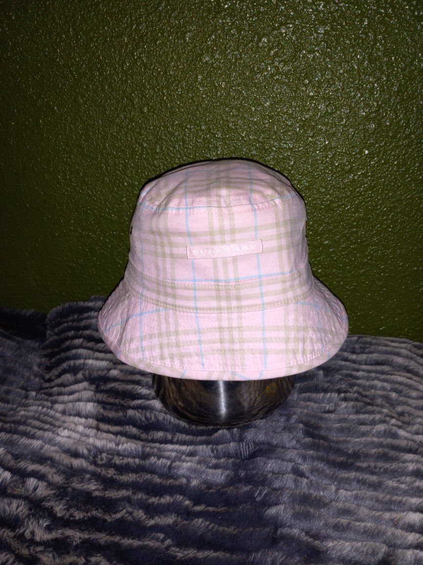 Burberry Pink Bucket Hat