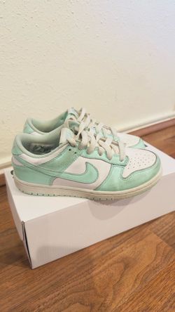 Nike Dunk Low White Mint Green Sneakers