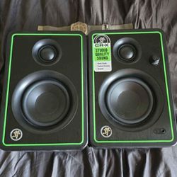 Studio Audio Monitors Speaker Mackie CR3-X With Cables