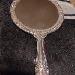 Vintage Silver Mirror 