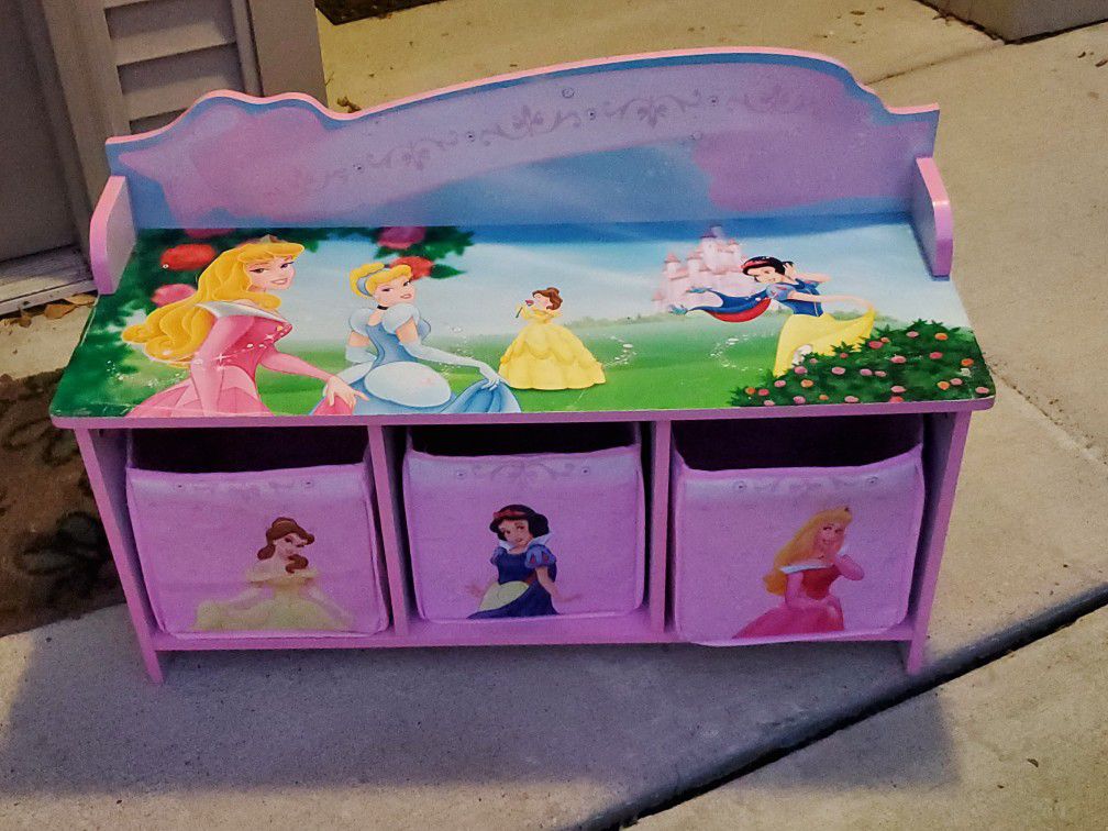 Disney Princess Toy Bin