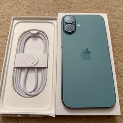 Mint Condition iPhone 16 Plus Green 128G for Sale