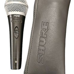 USED Shure PG58-LC Vocal Dynamic Microphone