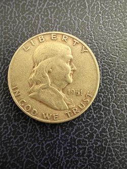 1951 S Franklin Half Dollar
