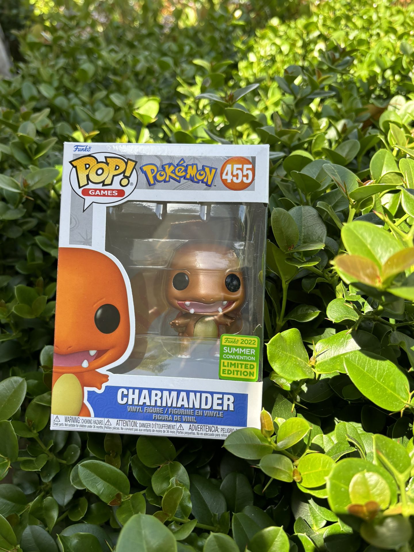 Funko Pop! Pokemon Charmander Summer Convention Shared -NO TRADES-NO OFFERS-PRICE FIRM