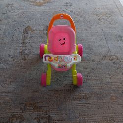 Pink Toy Stroller