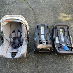 Nina Pipa Rx Baby Car Seat with Extra Base