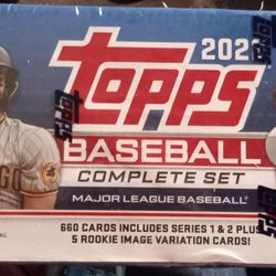Topps 2022 Baseball Complete Set Major League Baseball Cards