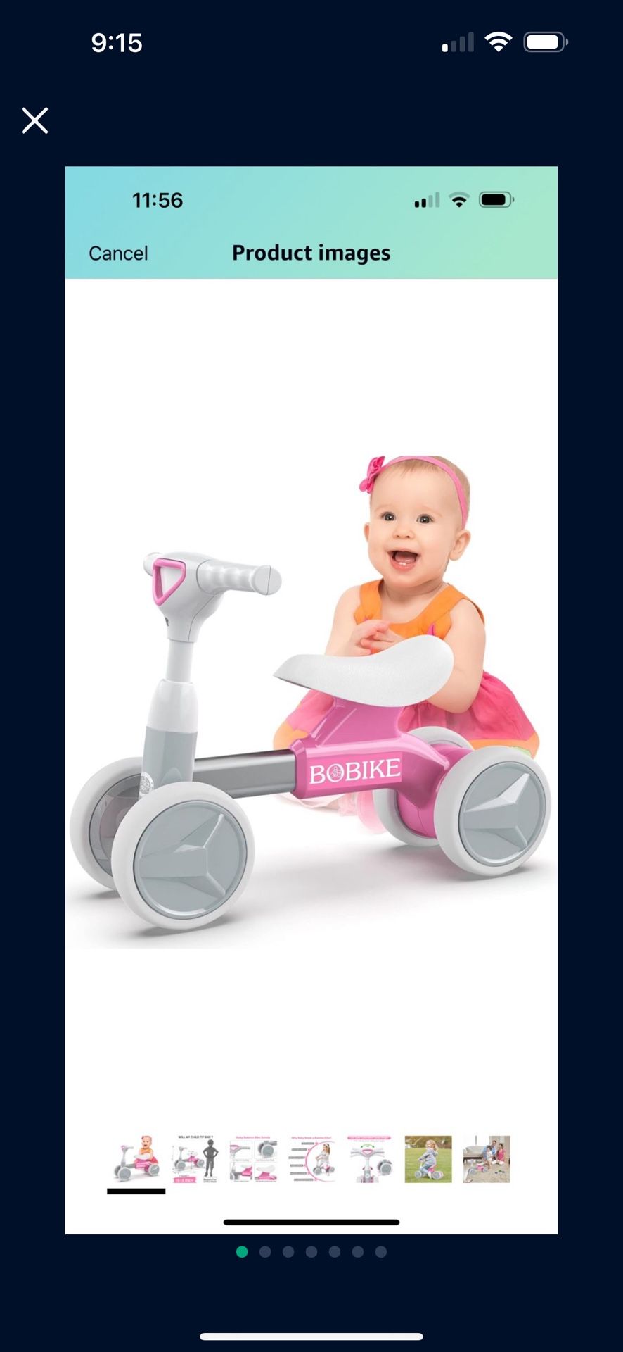 Baby / Toddler Balance Bike