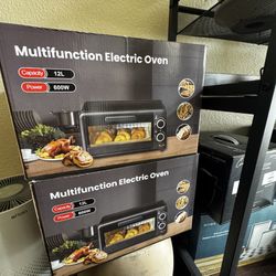Kitchen Appliance Bundle - Air Fryer, Rice Cooker, Baking Pans,  (2)Electric Oven