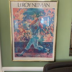 Picture of Steve Garvey, by the artist, Leroy Nieman