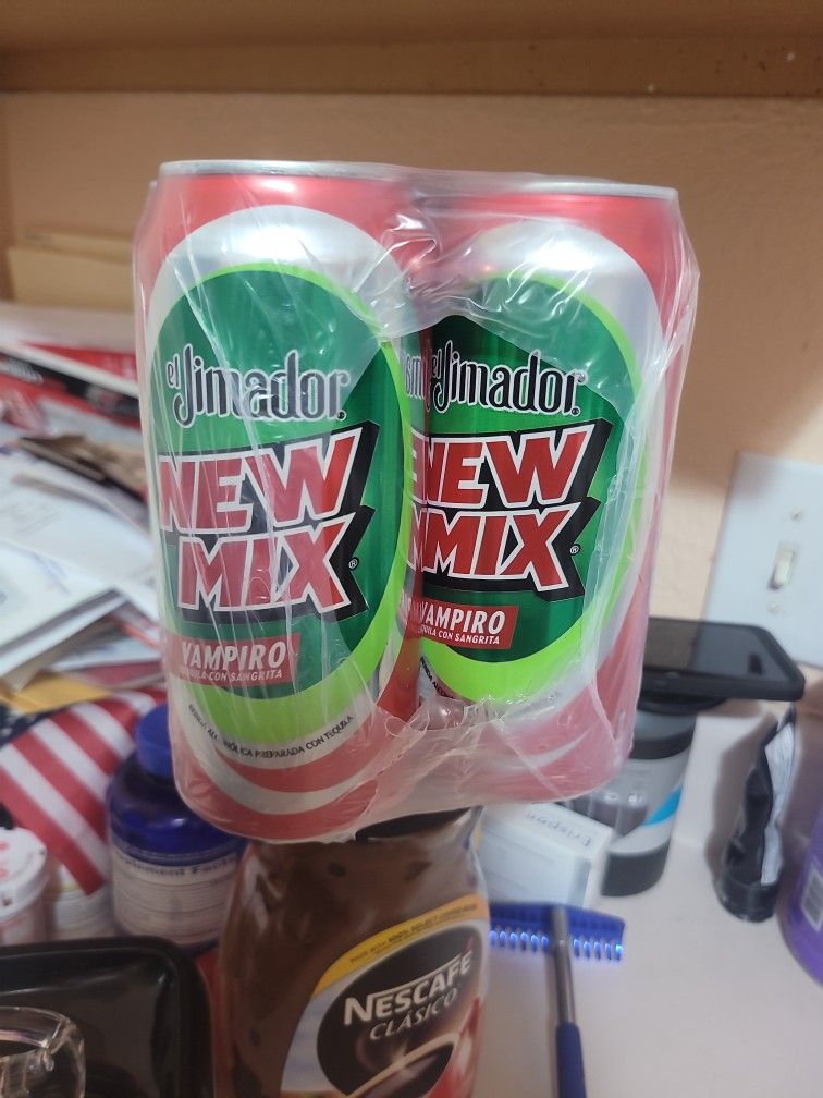 El Jimador New Mix big Size Cans Im Asking 65 Dls