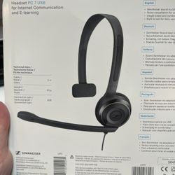 Sennheiser USB headset Brand New Sealed
