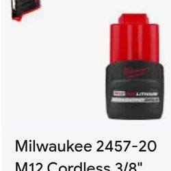 Milwaukee Ratchet Gun