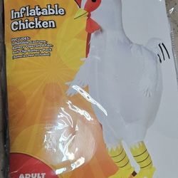 Inflatable Chicken Halloween Costume 